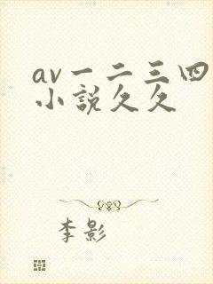 av一二三四区小说久久