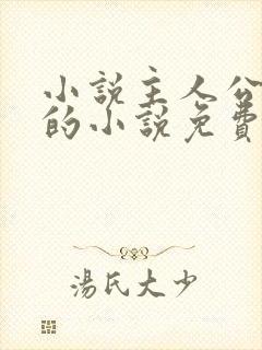 小说主人公唐诚的小说免费阅读