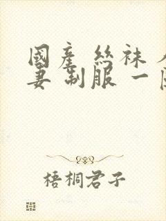 国产 丝袜 人妻 制服 一区