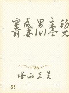 穿成男主的炮灰前妻1v1全文