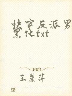 快穿反派男神别黑化txt