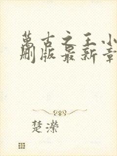 万古之王小说未删版最新章节