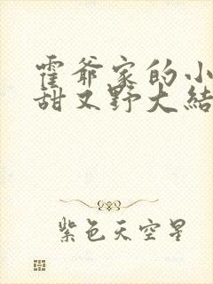 霍爷家的小祖宗甜又野大结局最新章节