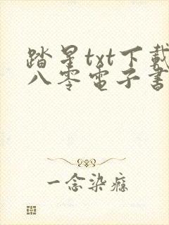 踏星txt下载八零电子书封面