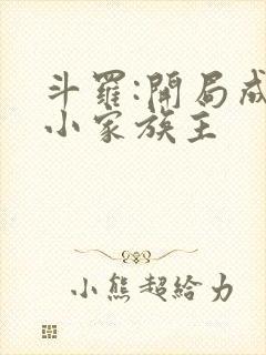 斗罗:开局成为小家族主