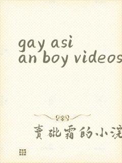 gay asian boy videos封面