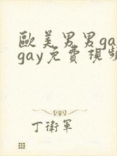 欧美男男gaygay免费视频封面