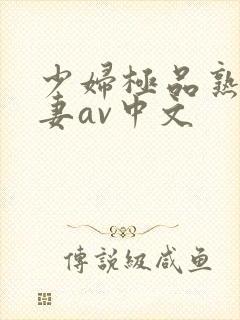 少妇极品熟妇人妻av中文