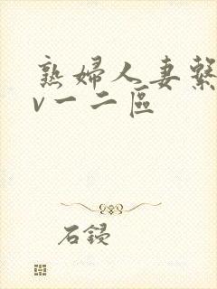 熟妇人妻系列av一二区