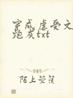 穿成虐受文里的炮灰txt