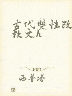 古代双性改造调教文h