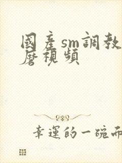 国产sm调教折磨视频