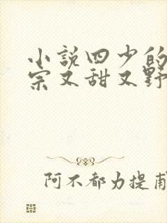 小说四少的小祖宗又甜又野免费看