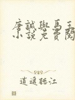 唐诚与马玉婷的小说免费阅读封面