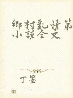 乡村乱情第二部小说全文