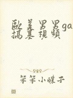 欧美男男gay搞基视频