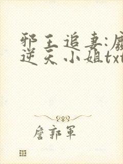 邪王追妻:废材逆天小姐txt