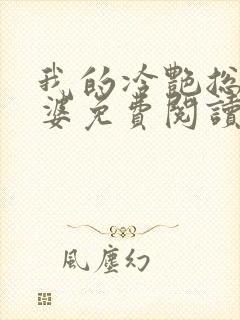 我的冷艳总裁老婆免费阅读笔趣阁