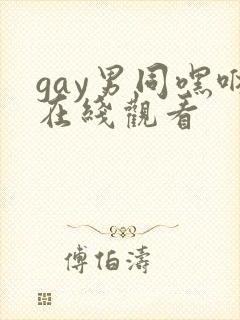 gay男同嘿咻在线观看
