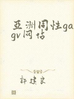 亚洲同性gaygv网站