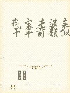 我家老婆来自一千年前类似的小说