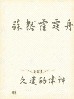 苏然霍霆舟小说