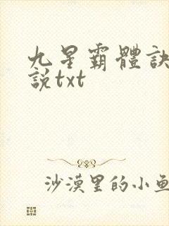 九星霸体诀 小说txt