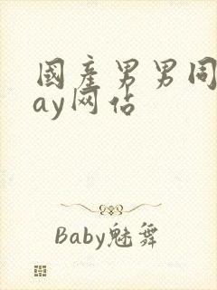 国产男男同性gay网站封面