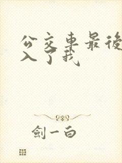 公交车最后一排入了我