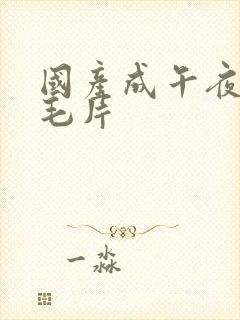 国产成午夜高潮毛片