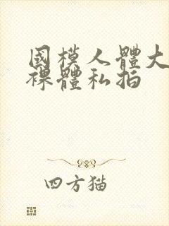 国模人体大尺度裸体私拍封面