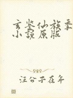 玄鉴仙族季越人小说原版封面