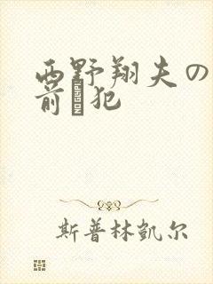 西野翔夫の目の前で犯封面