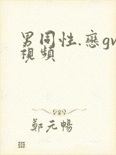 男同性.恋gv视频