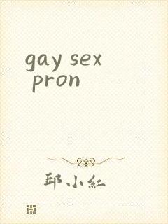 gay sex pron封面