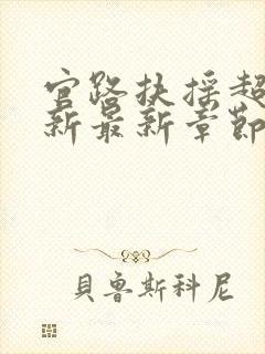 官路扶摇超前更新最新章节免费阅读小说