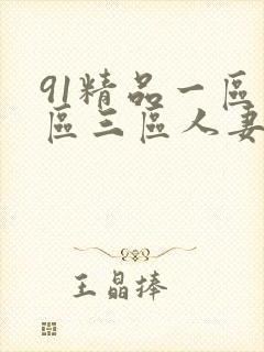 91精品一区二区三区人妻