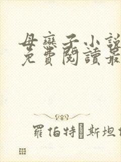 母恋子小说全文免费阅读最新章节