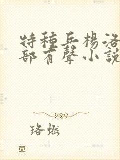 特种兵杨洛第三部有声小说