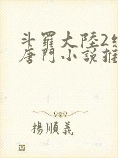 斗罗大陆2绝世唐门小说推荐