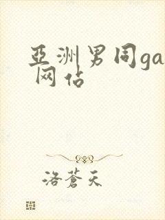 亚洲男同gay 网站