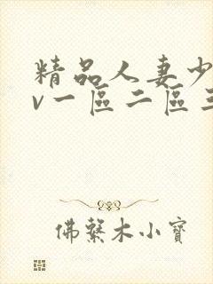 精品人妻少妇av一区二区三区