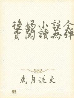 后妈小说全文免费阅读无弹窗