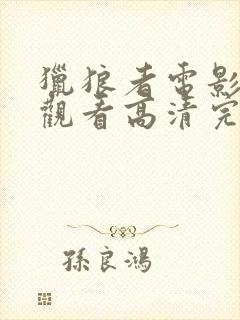 猎狼者电影在线观看高清完整版