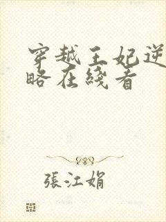 穿越王妃逆袭攻略在线看封面