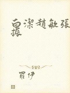 白洁赵敏张倩赵振