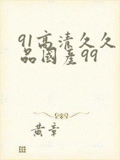 91高清久久精品国产99