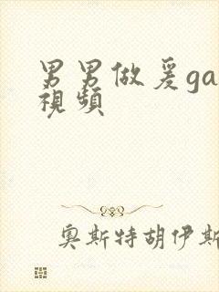 男男做爰gay视频