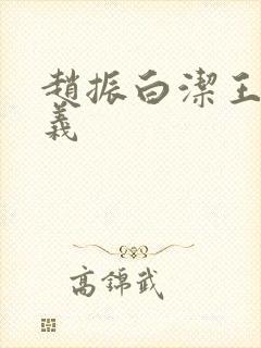 赵振白洁王申高义