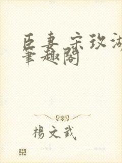 臣妻 宋玫湖 笔趣阁